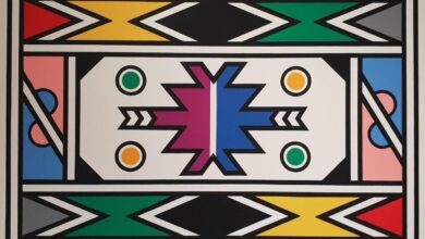 Esther Mahlangu, One Of South Africa’s Most Famous Artists, Perpetuates Traditional Ndebele Painting