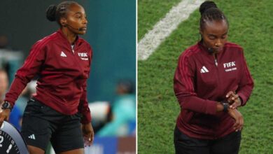 Peeps Proud of Female Referee Who Made FIFA History by Becoming First African Woman to Officiate in World Cup