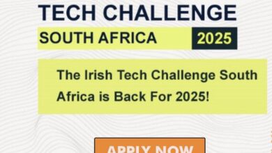 Irish Tech Challenge South Africa 2025 for South African tech startups. (Funded Trip to Ireland & 10,000 Euros in Funding)
