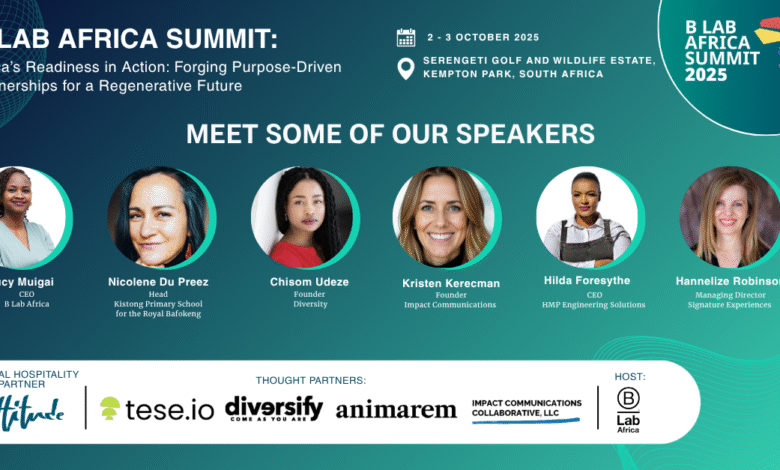 B Lab Africa Celebrates Women’s Month with Groundbreaking Female Voices at October Summit