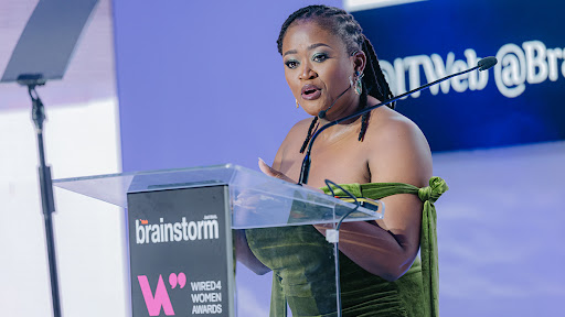 Nomonde White-Ndlovu, Wired4Women Tech Forum chairperson and CIO of Bidvest Bank. (Photograph by Strike A Pose Studios)
