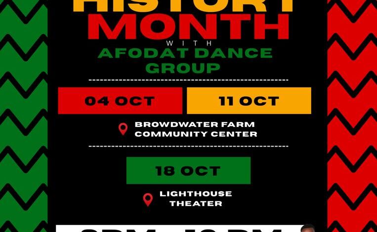 Afodat Dance Group to headline UK Black History Month celebrations Afodat Dance Group to headline UK Black History Month celebrations